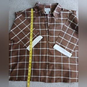 Linea by Louis Dell Olio silk 1X vintage